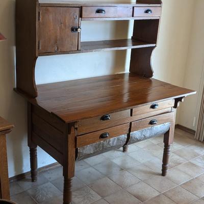 Antique Possum Belly Cabinet