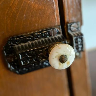 Antique Possum Belly Cabinet