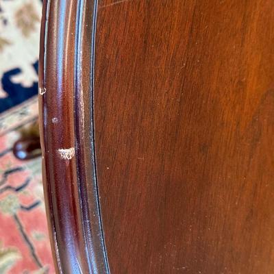 Kimball Mahogany Round Table