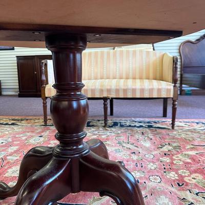 Kimball Mahogany Round Table