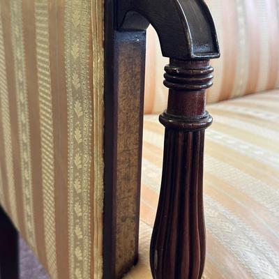 Sheraton Style Upholstery Sofa (See Details)