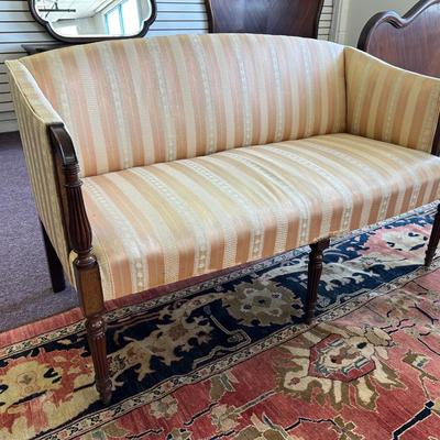 Sheraton Style Upholstery Sofa (See Details)