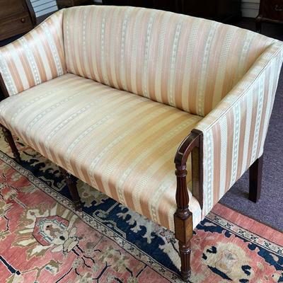 Sheraton Style Upholstery Sofa (See Details)