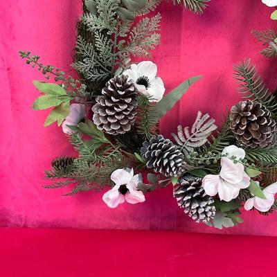 Lot K 939 Magnolia & Greens Pier 1 Wreath