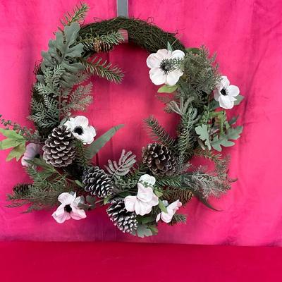 Lot K 939 Magnolia & Greens Pier 1 Wreath