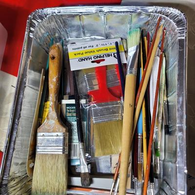 Art supplies, paints etc