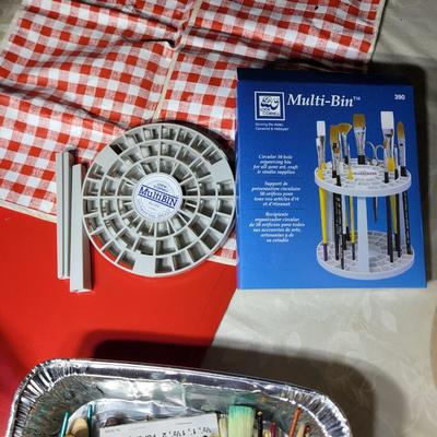 Art supplies, paints etc