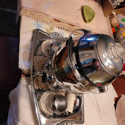 Stainless steel coffee service