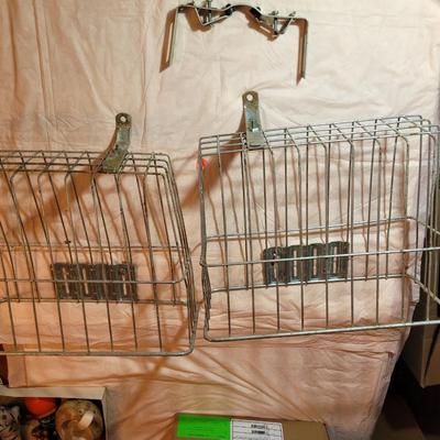 Classic saddlebag type Bike baskets