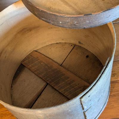 2 Antique Cheese Boxes