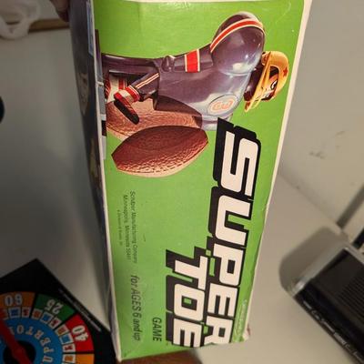 VTG 1975 Schaper SUPER JOCK Super Toe Football Kicker Toy Game