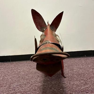 Yard Art Metal Hog/Pig