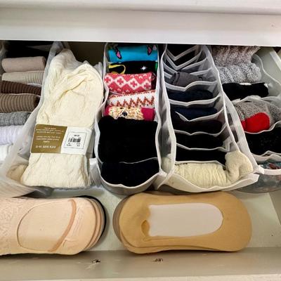 Women's Clothes - Master Closet- Sock Draw