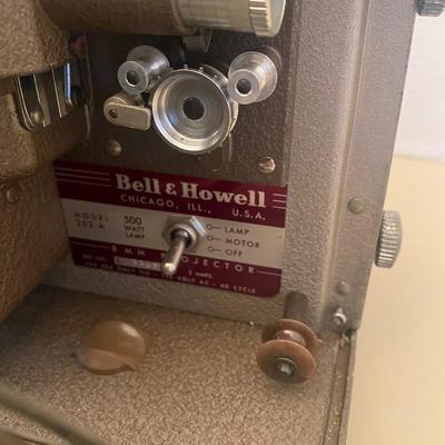 Bell & Howell 8 MM Movie Projector 253-A Tested