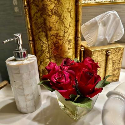 Home Decor - Guest Bath Gilt & Marble items