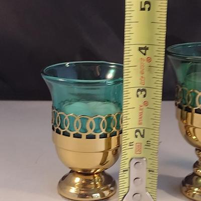 Copper Craft Candle Holder Trio