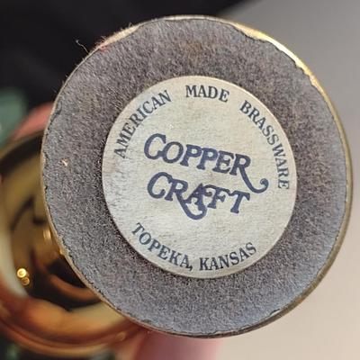 Copper Craft Candle Holder Trio