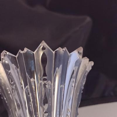 Cut Glass Vase- Possibly American Brilliant Cut- Approx 7" Tall