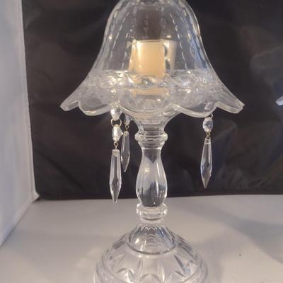 Pair of Vintage Fairy Lamp Candle Holders