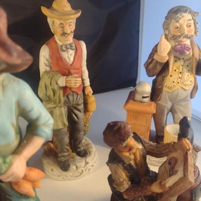 Collection of Home Decor Figurines- Ceramic and Resin