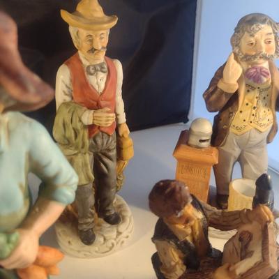 Collection of Home Decor Figurines- Ceramic and Resin