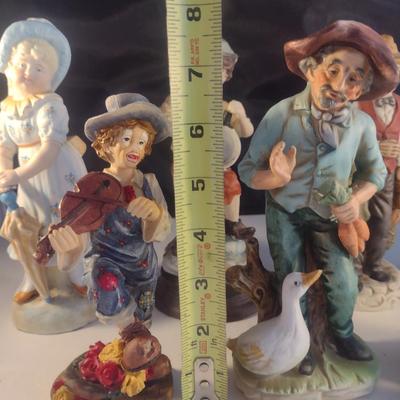 Collection of Home Decor Figurines- Ceramic and Resin