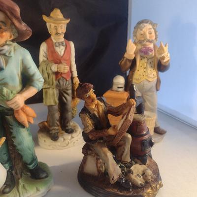 Collection of Home Decor Figurines- Ceramic and Resin