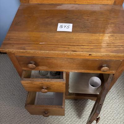 Vintage Handmade Washstand