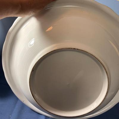 Vintage J.W. & Son Stone China Pitcher and Basin