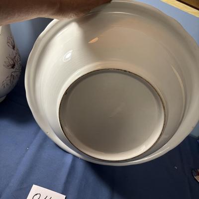 Vintage J.W. & Son Stone China Pitcher and Basin