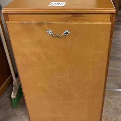 Handmade wooden Laundry Bin