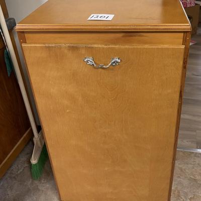 Handmade wooden Laundry Bin