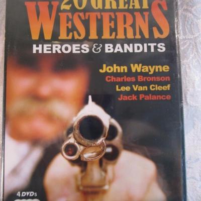 20 Great Westerns 4 DVD collection