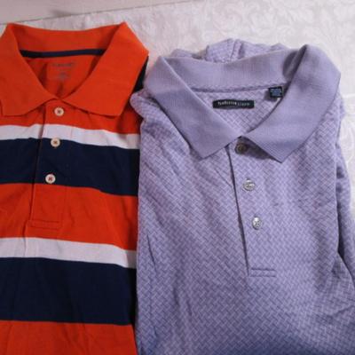 2 men's polo shirts 4XL