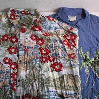 2 Big Dog Hawaiian shirts 5XL