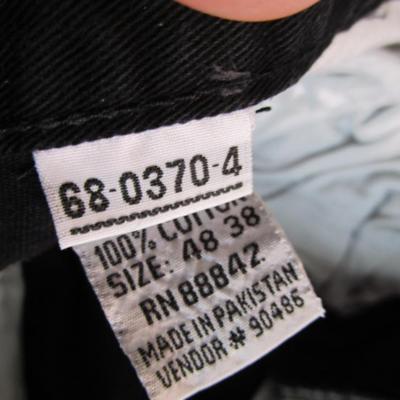 1 pr King Size Brand cargo pants 48/38
