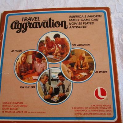 Vintage Travel Aggravation game