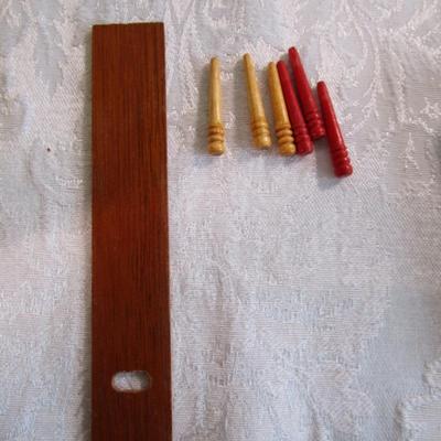 Inlaid Vintage Cribbage game