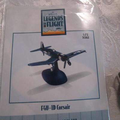 Hallmark Legends of Flight, F4U-ID Corsair plane