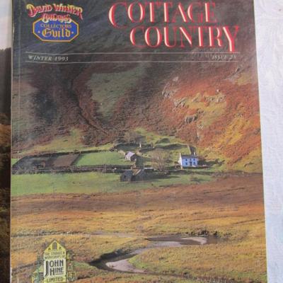 4 David Winter Collectors Guild Magazines 1993