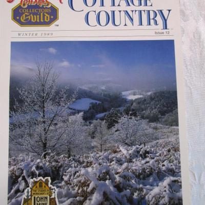 3 David Winter Collectors Guild Magazines 1989
