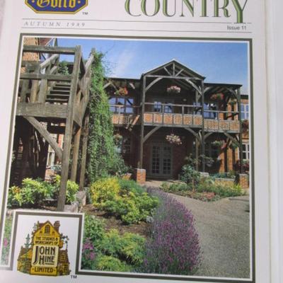 3 David Winter Collectors Guild Magazines 1989