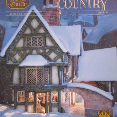 4 David Winter Collectors Guild Magazines 1990