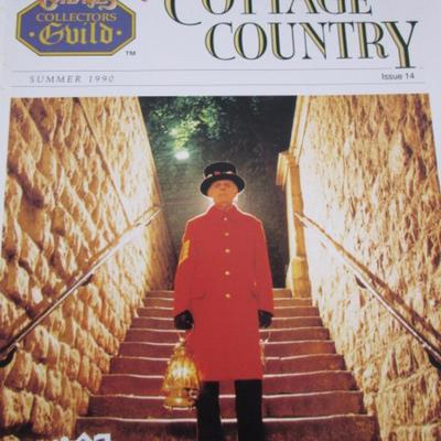4 David Winter Collectors Guild Magazines 1990
