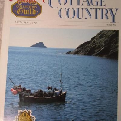 4 David Winter Collectors Guild Magazines 1990