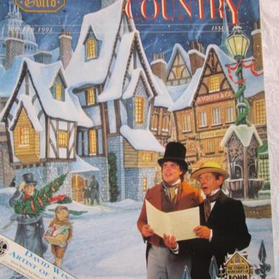 4 David Winter Collectors Guild Magazines 1991
