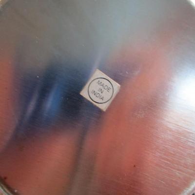 Silver-plated sauce dish & plate, silver-plated bucket