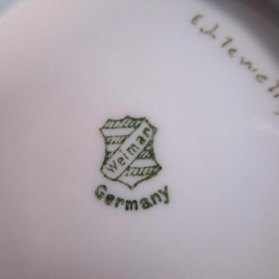 4 Foreign hand-painted plates