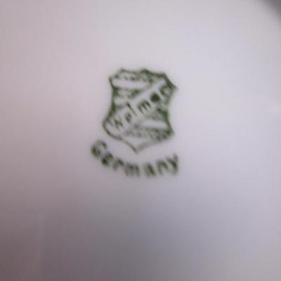 4 Foreign hand-painted plates