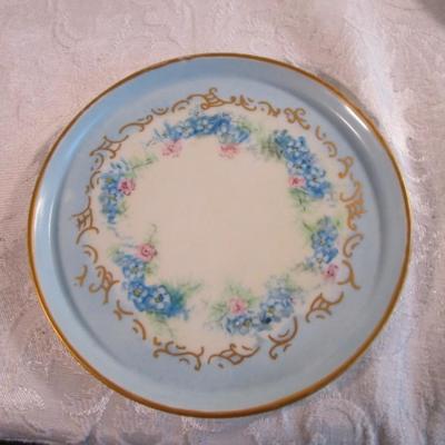 4 Foreign hand-painted plates